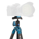 BENRO TSSL08CN00P スーパースリム カーボン三脚 自由雲台  耐荷重4kg トラベル三脚 ローアングル撮影 4段 最大直径21.8mm 国内正規品