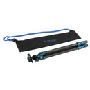 BENRO TSSL08CN00P スーパースリム カーボン三脚 自由雲台  耐荷重4kg トラベル三脚 ローアングル撮影 4段 最大直径21.8mm 国内正規品