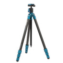 BENRO TSSL08CN00P スーパースリム カーボン三脚 自由雲台  耐荷重4kg トラベル三脚 ローアングル撮影 4段 最大直径21.8mm 国内正規品