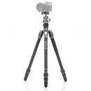 BENRO FRHN14CVX20 ベンロ ライノ カーボン三脚 ボール雲台 耐荷重16kg 最大脚径25.2mm ローアングル撮影 4段 ボタン式ロック 一脚 軽量 コンパクト 国内正規品