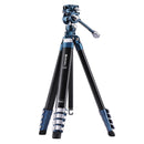 TCBA15FS20PROC シアンバード カメラ用三脚 アルミ合金 自由雲台 ビデオ雲台 耐荷重4.5kg  5段 レバー式ロック 国内正規品